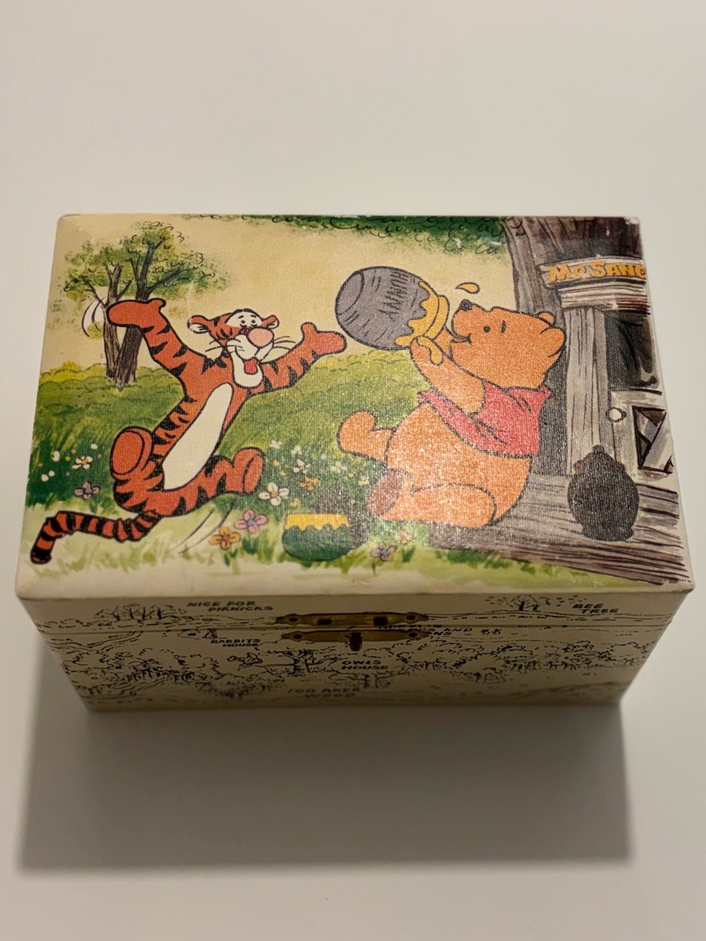 Vintage 1970s Winnie the Pooh Music Box — Works • Disney Japan